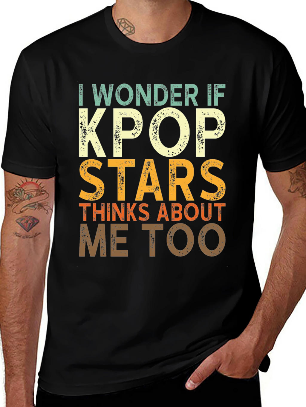 Kpop Stars Graphic T-Shirt - Unisex Tee