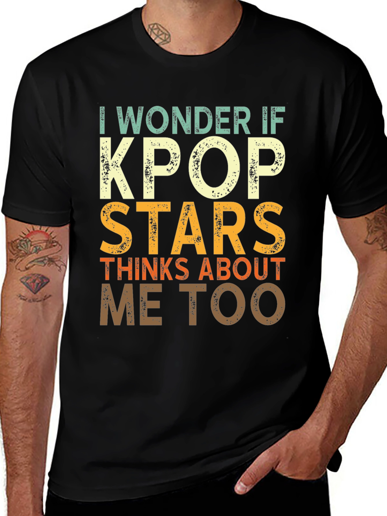 Kpop Stars Graphic T-Shirt - Unisex Tee