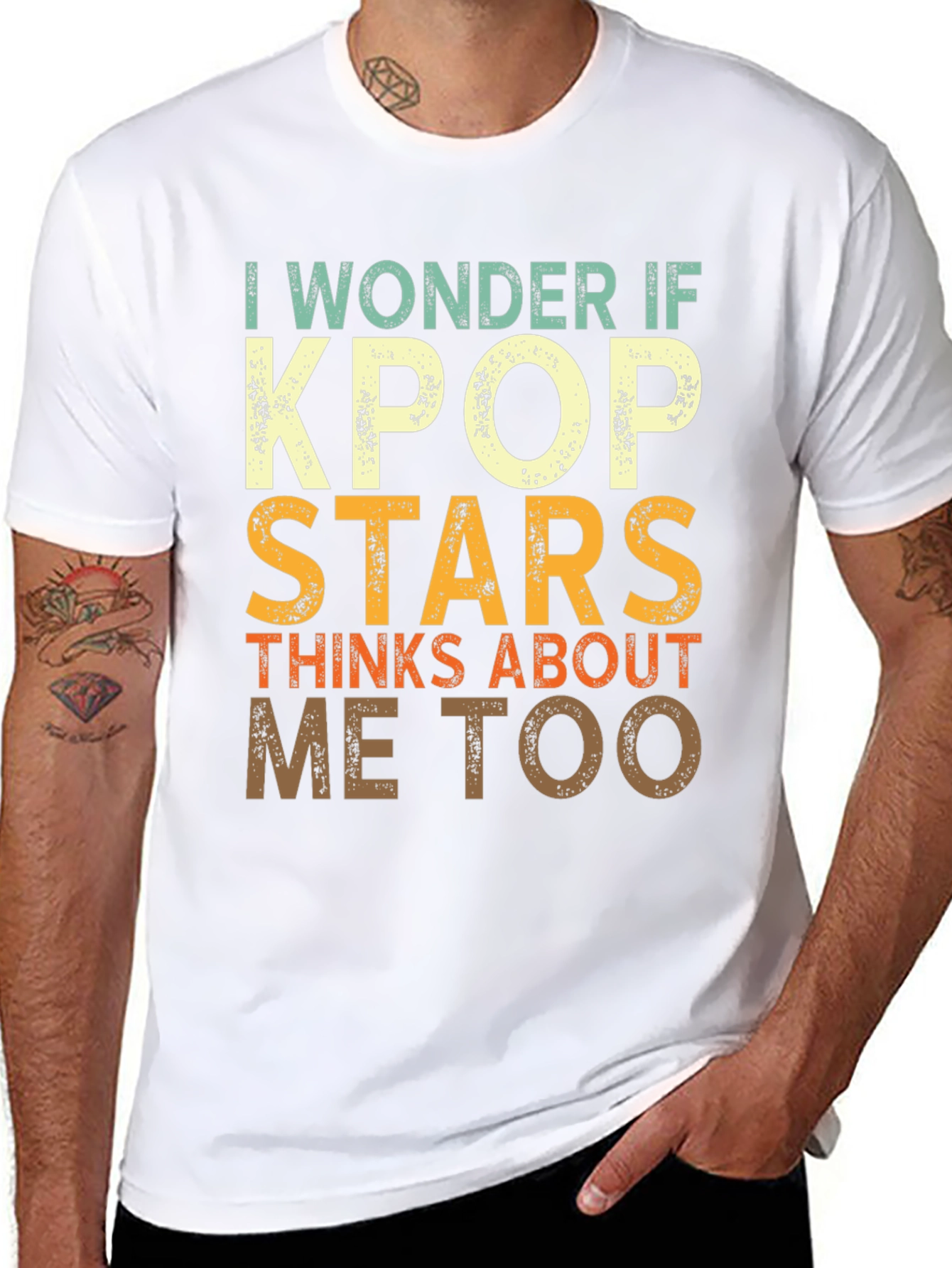 Kpop Stars Graphic T-Shirt - Unisex Tee