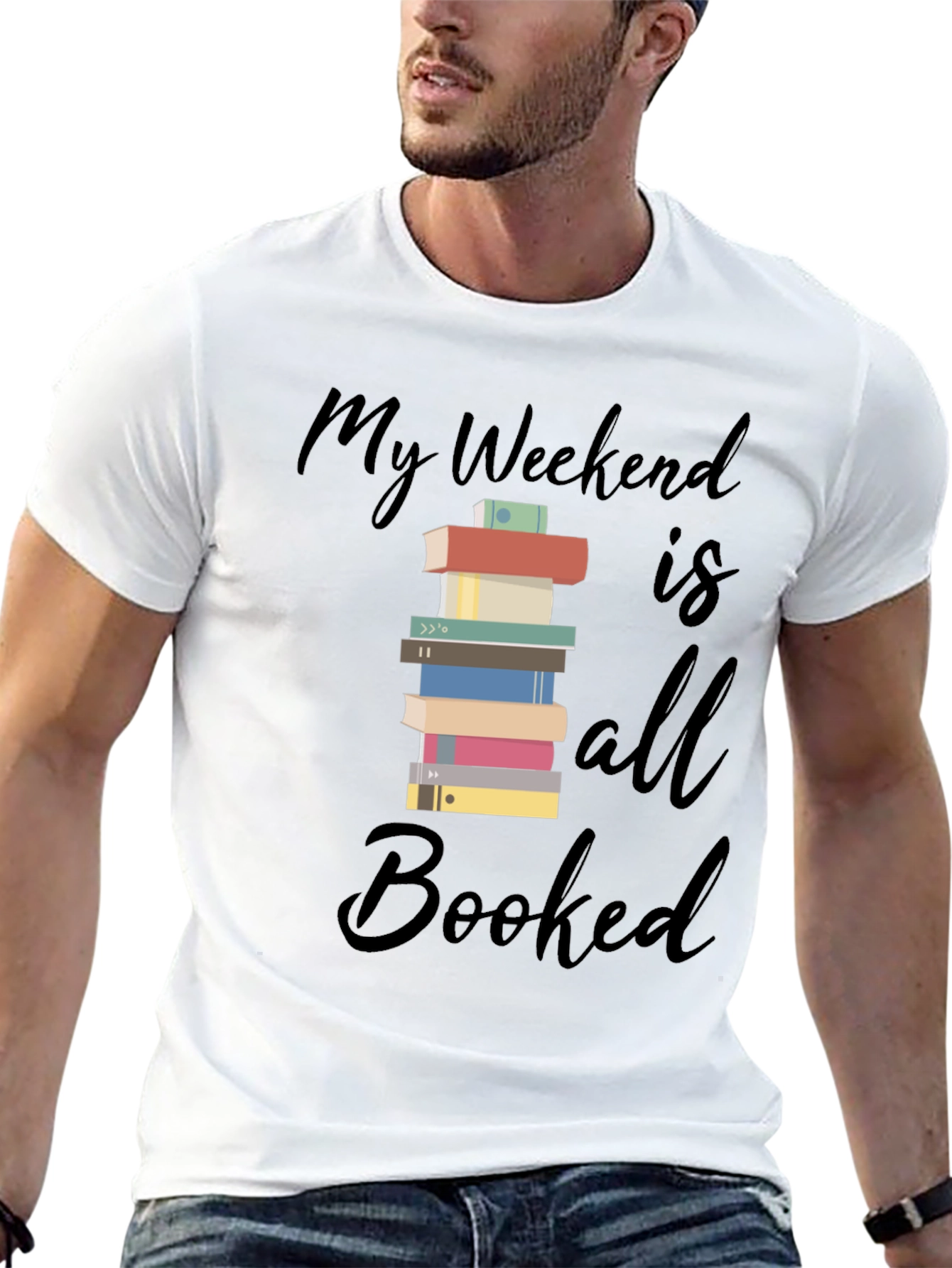 Booked Weekend T-Shirt - Book Lover Tee