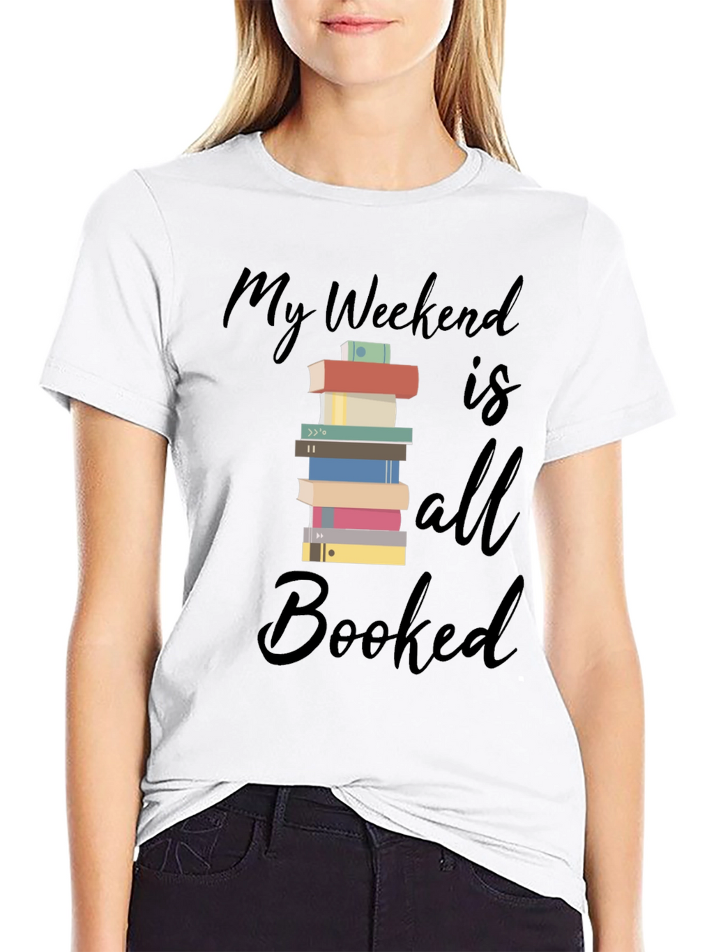 Booked Weekend T-Shirt - Book Lover Tee