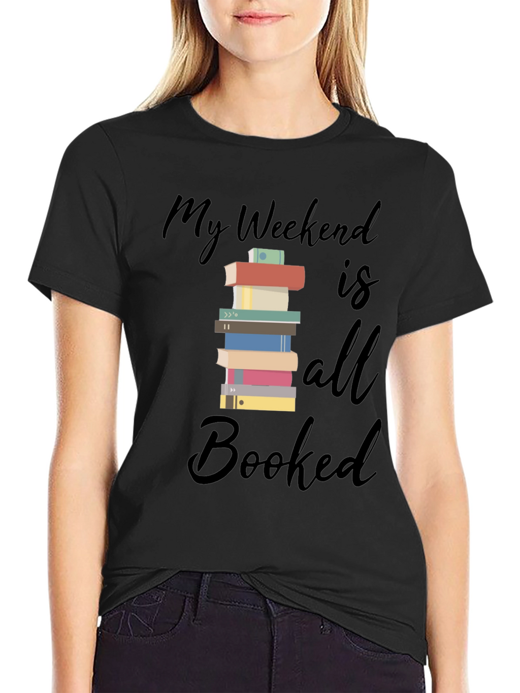 Booked Weekend T-Shirt - Book Lover Tee