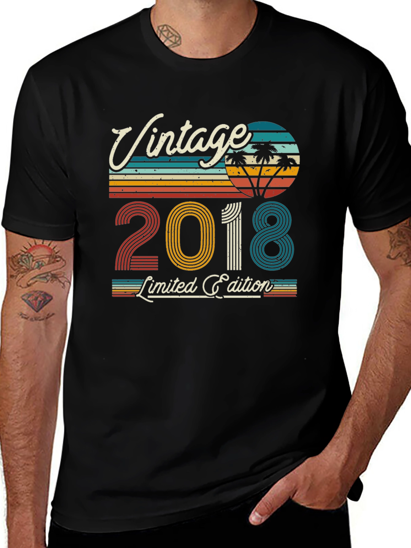 Vintage 2018 Limited Edition Graphic T-Shirt