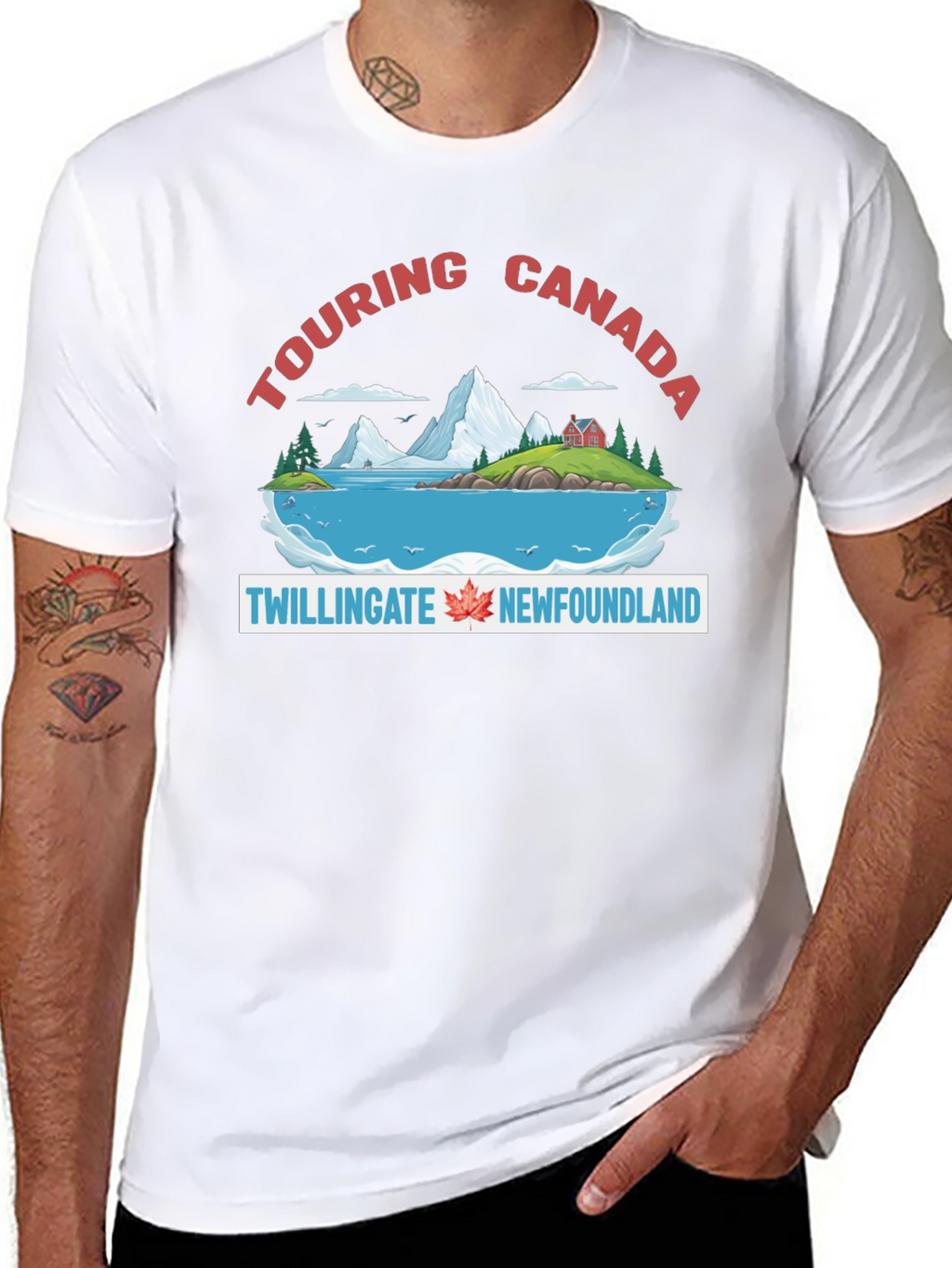 Touring Canada Twillingate Newfoundland T-Shirt