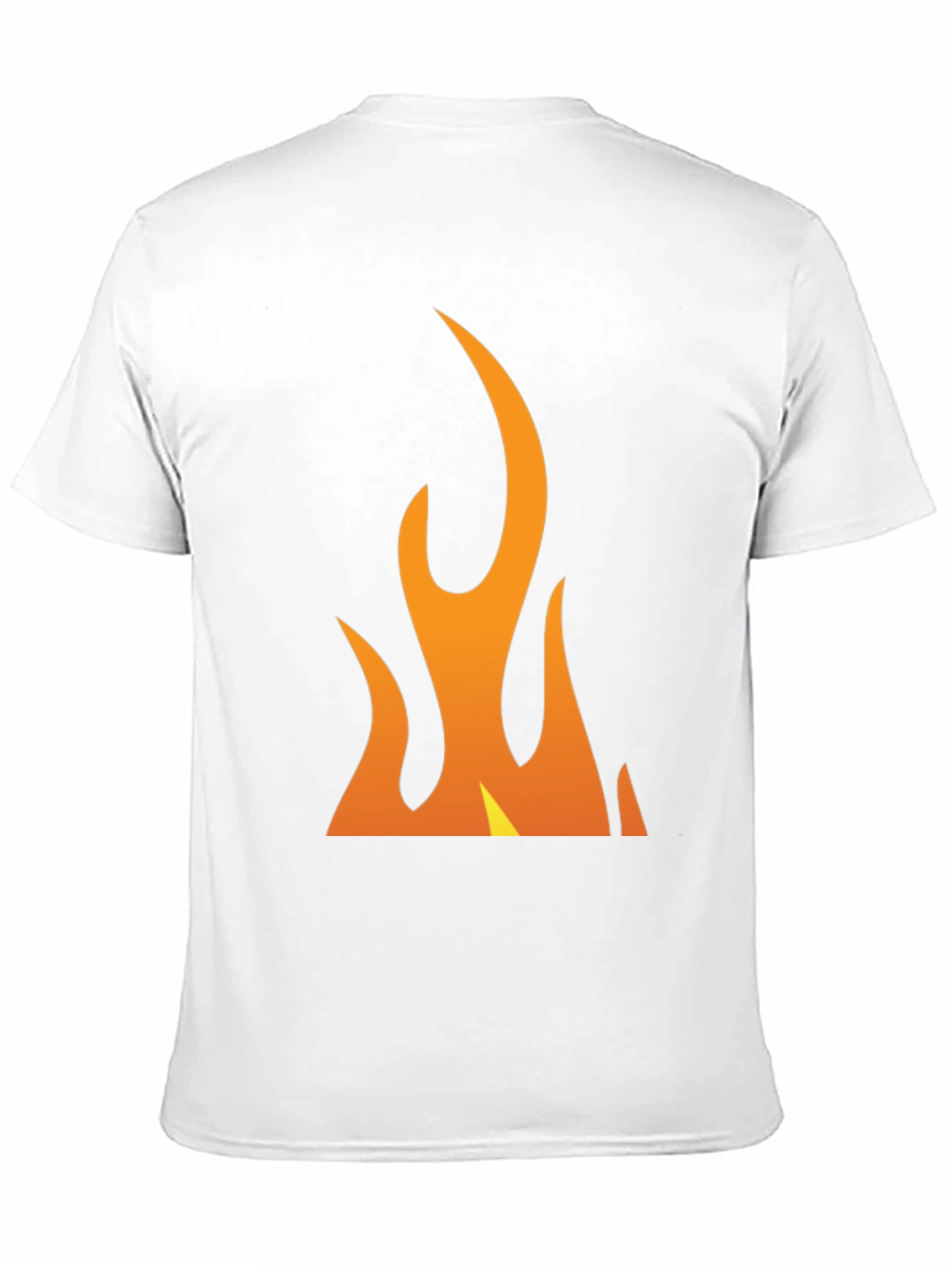 Flame Graphic Black T-Shirt - Bold & Eye-Catching