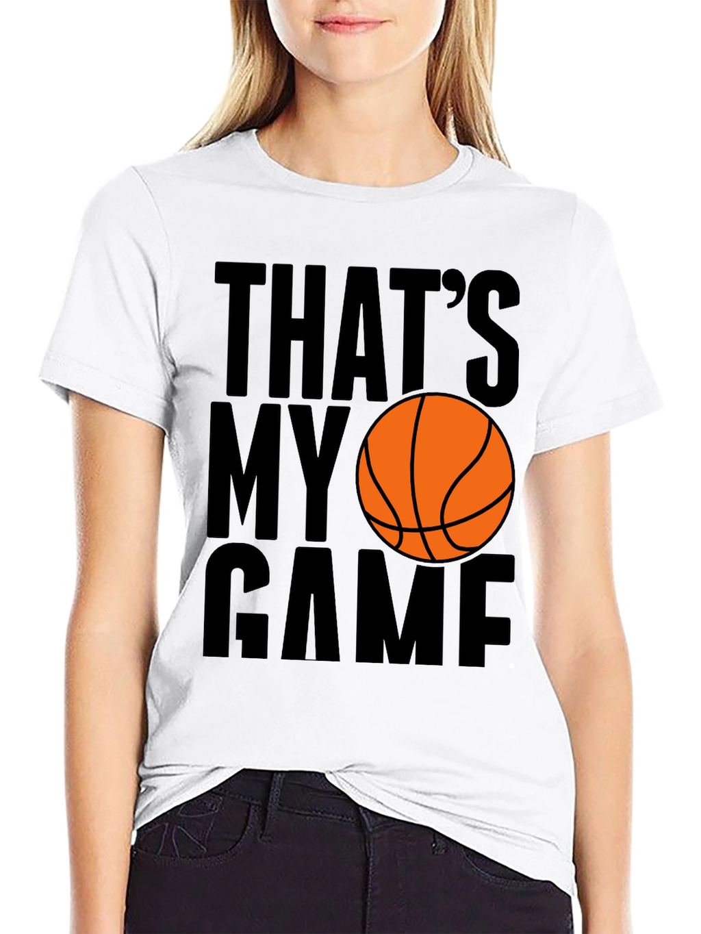 Thats My Game Basketball Graphic Tee