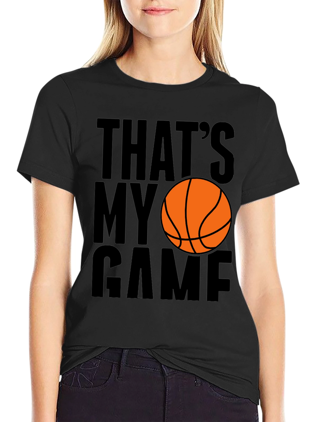 Thats My Game Basketball Graphic Tee