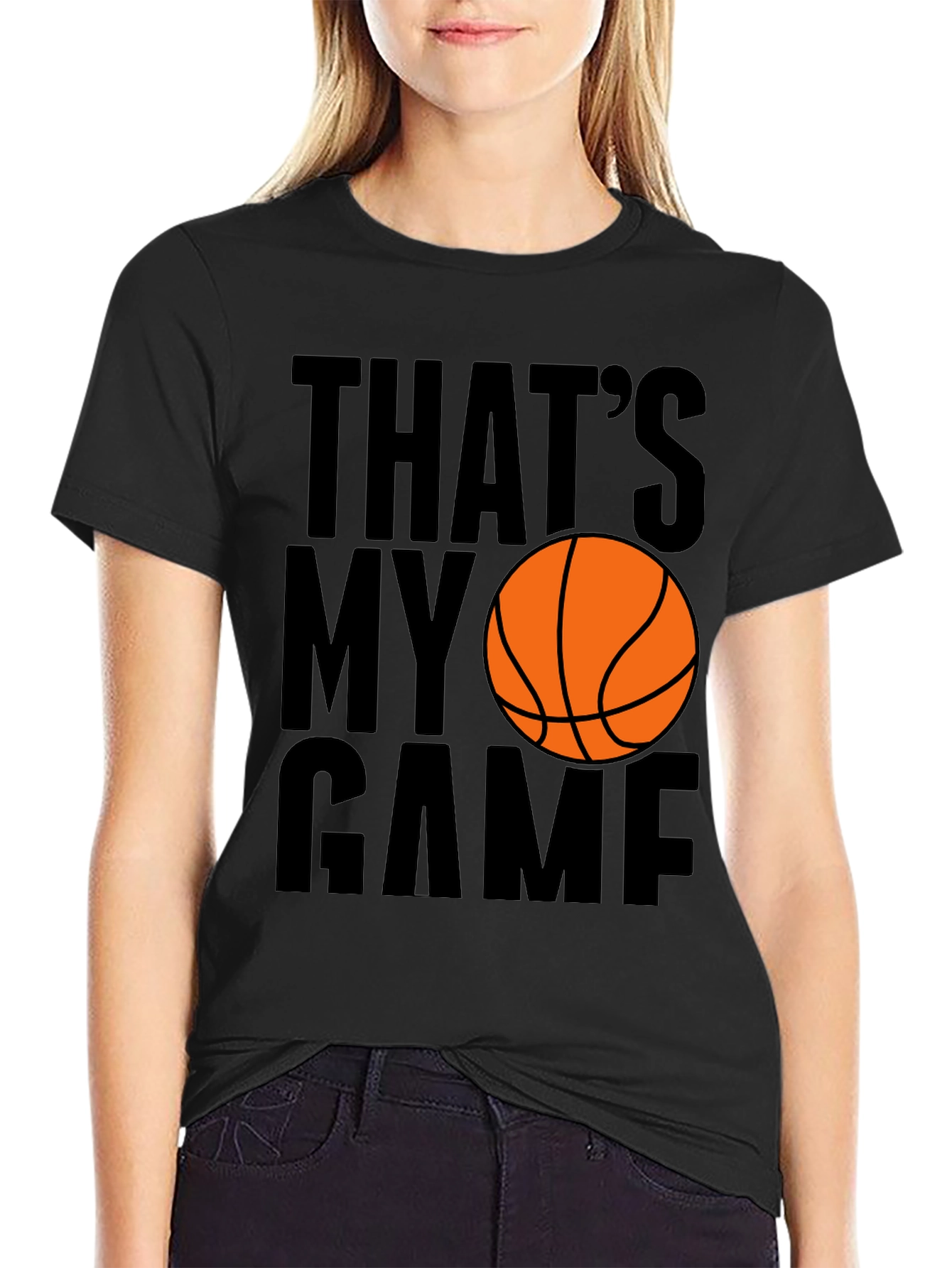 Thats My Game Basketball Graphic Tee