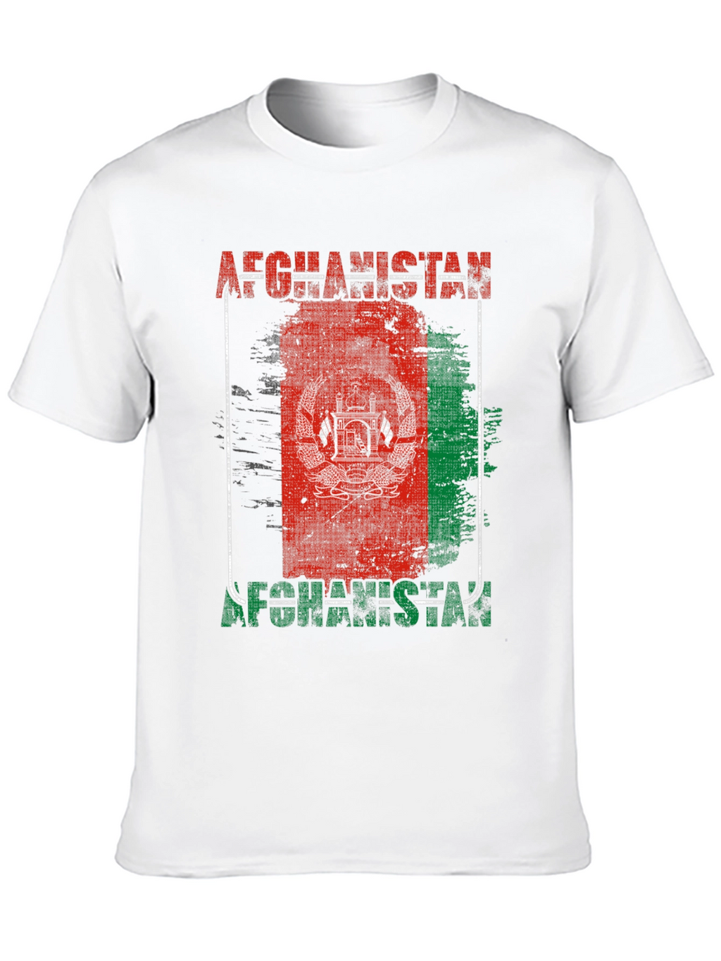 Afghanistan Flag Graphic T-Shirt