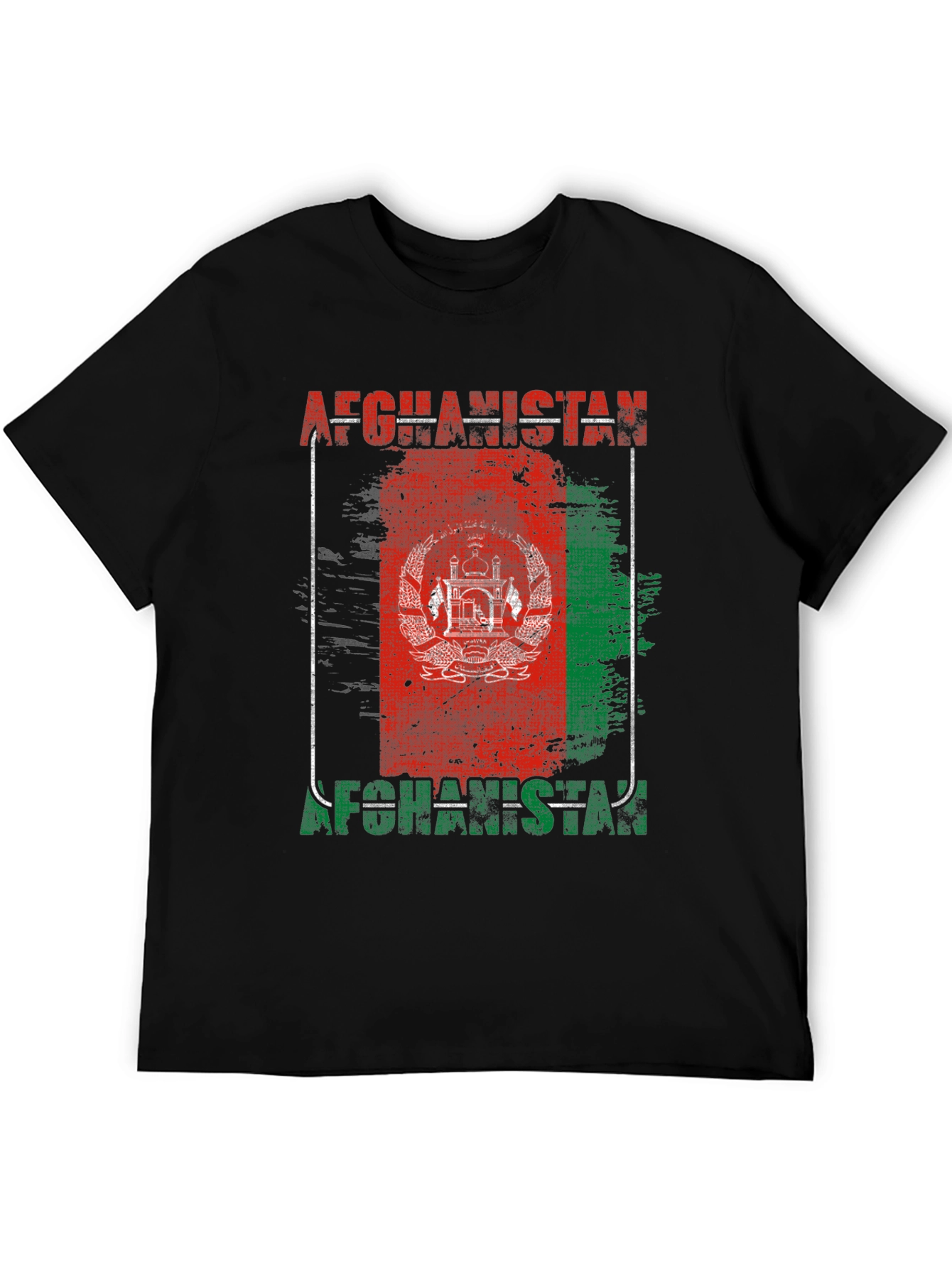 Afghanistan Flag Graphic T-Shirt