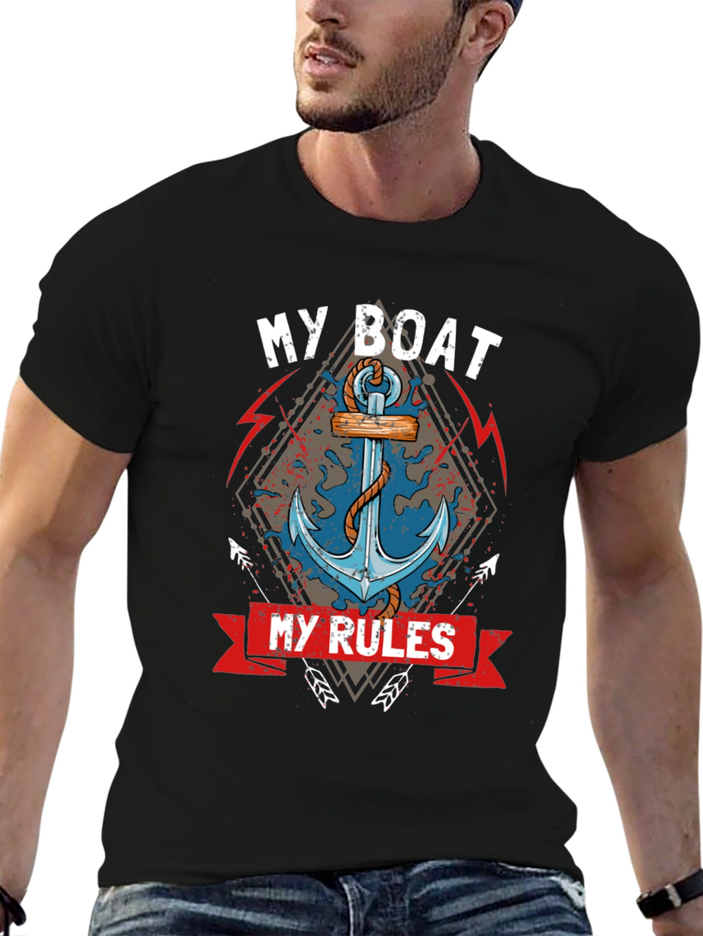 My Boat My Rules Graphic T-Shirt