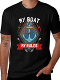 My Boat My Rules Graphic T-Shirt