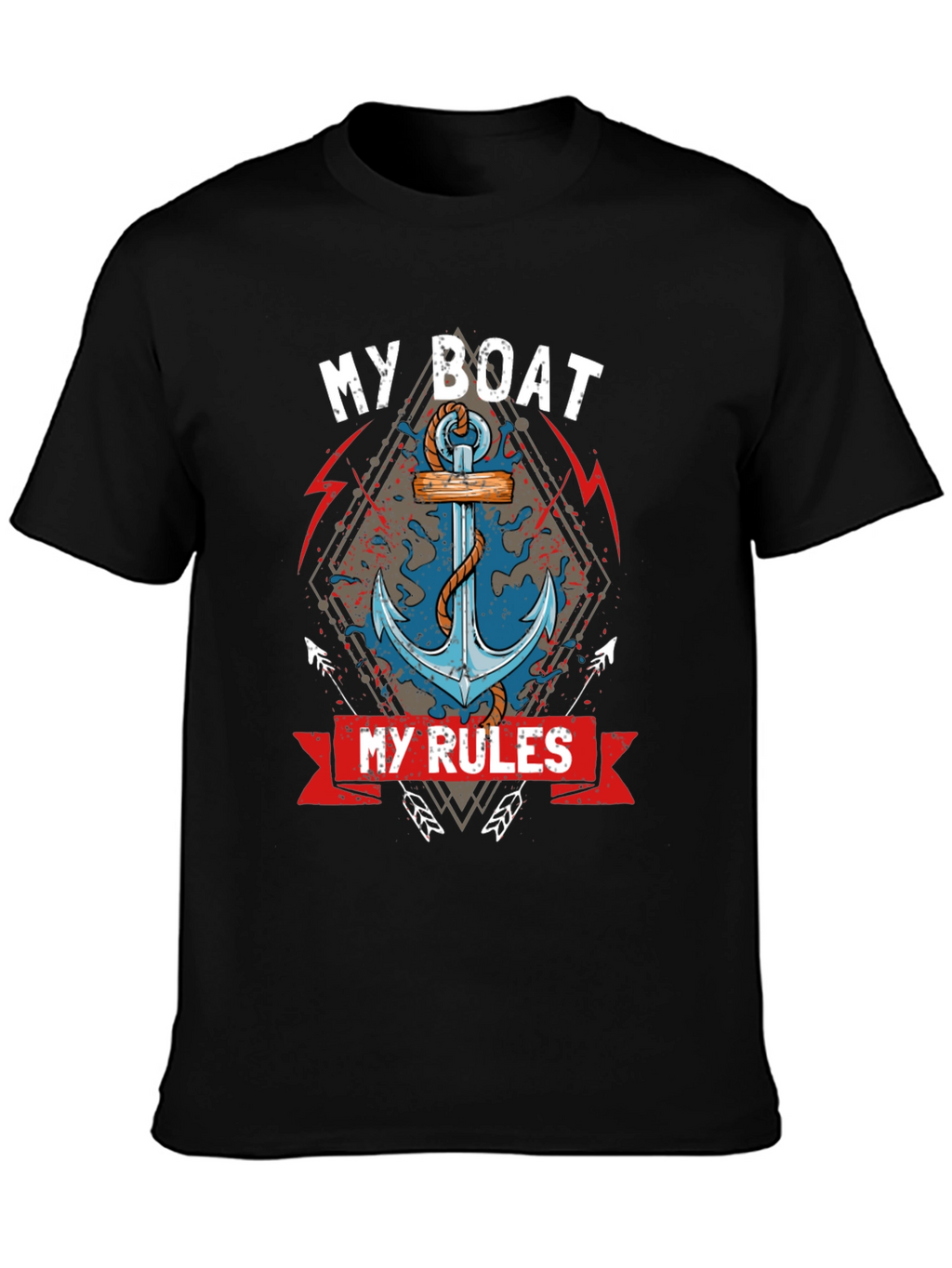 My Boat My Rules Graphic T-Shirt