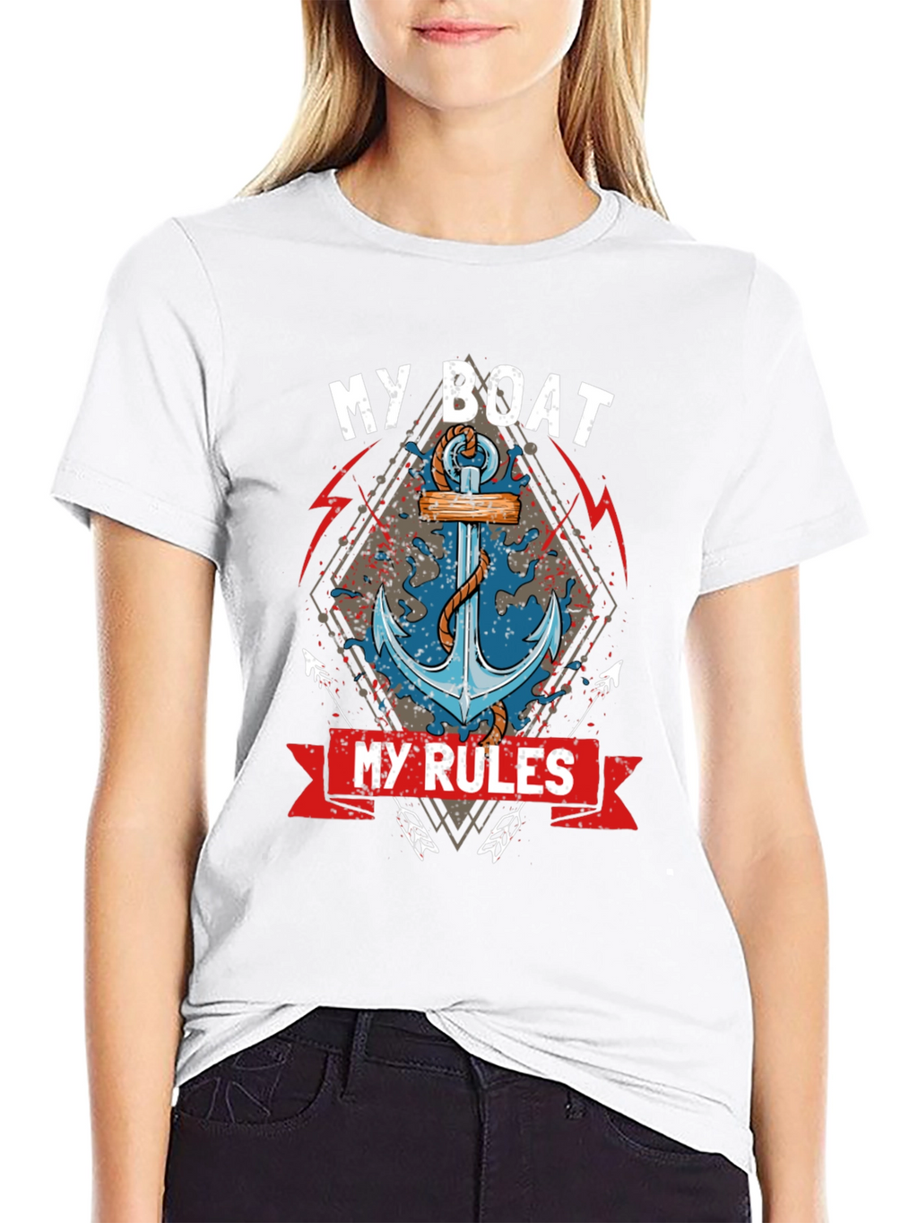 My Boat My Rules Graphic T-Shirt