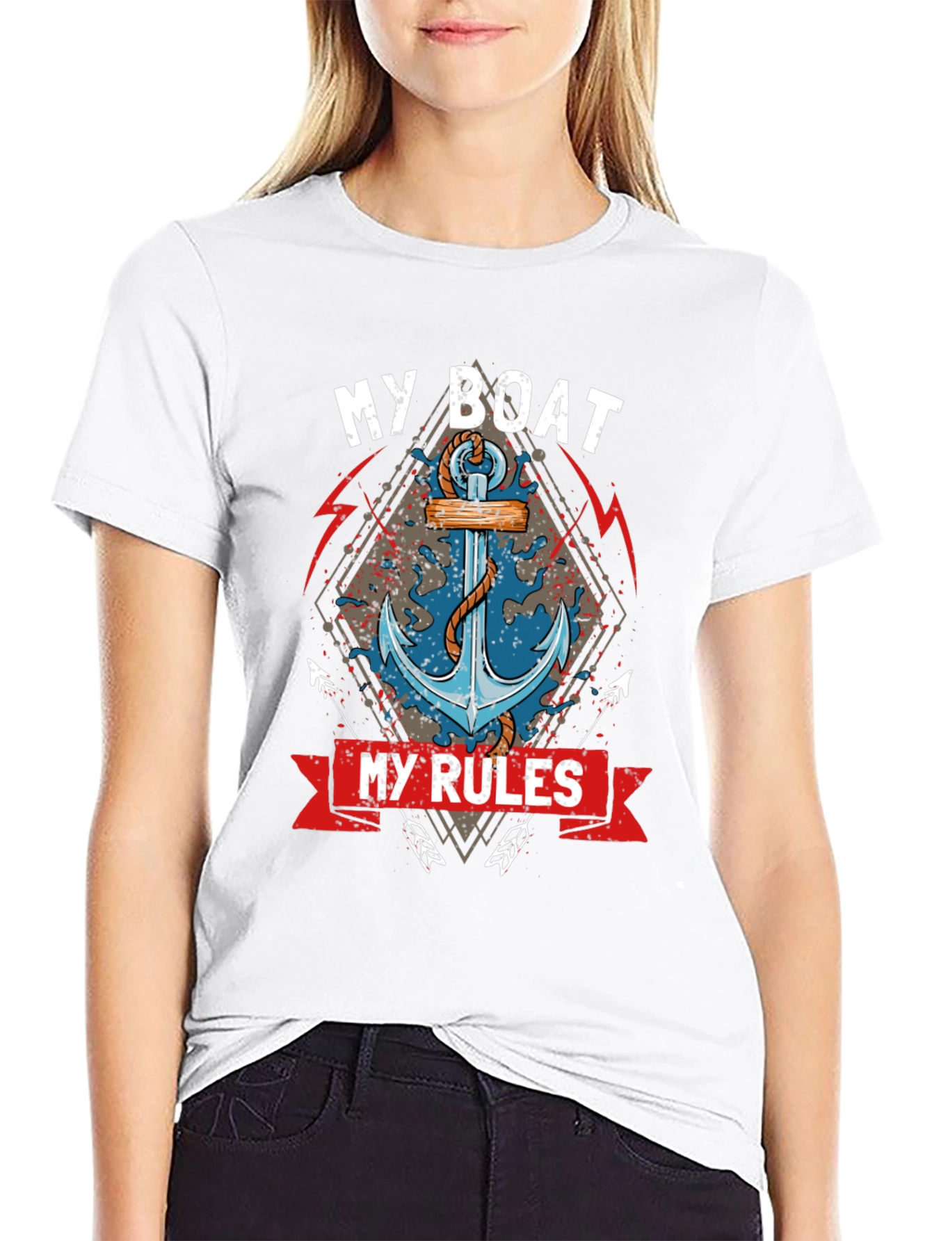 My Boat My Rules Graphic T-Shirt