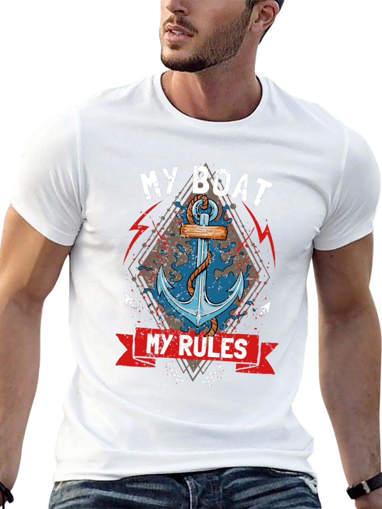 My Boat My Rules Graphic T-Shirt