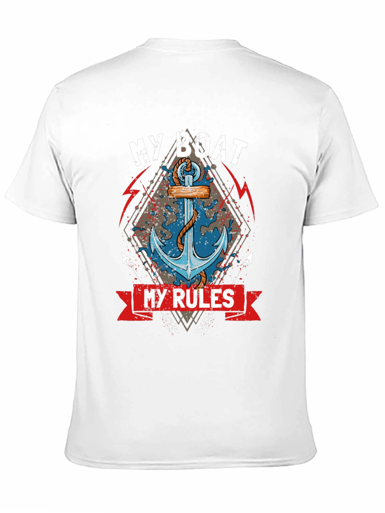 My Boat My Rules Graphic T-Shirt