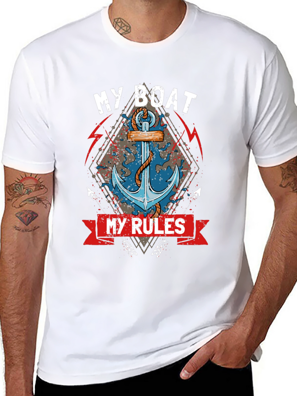 My Boat My Rules Graphic T-Shirt