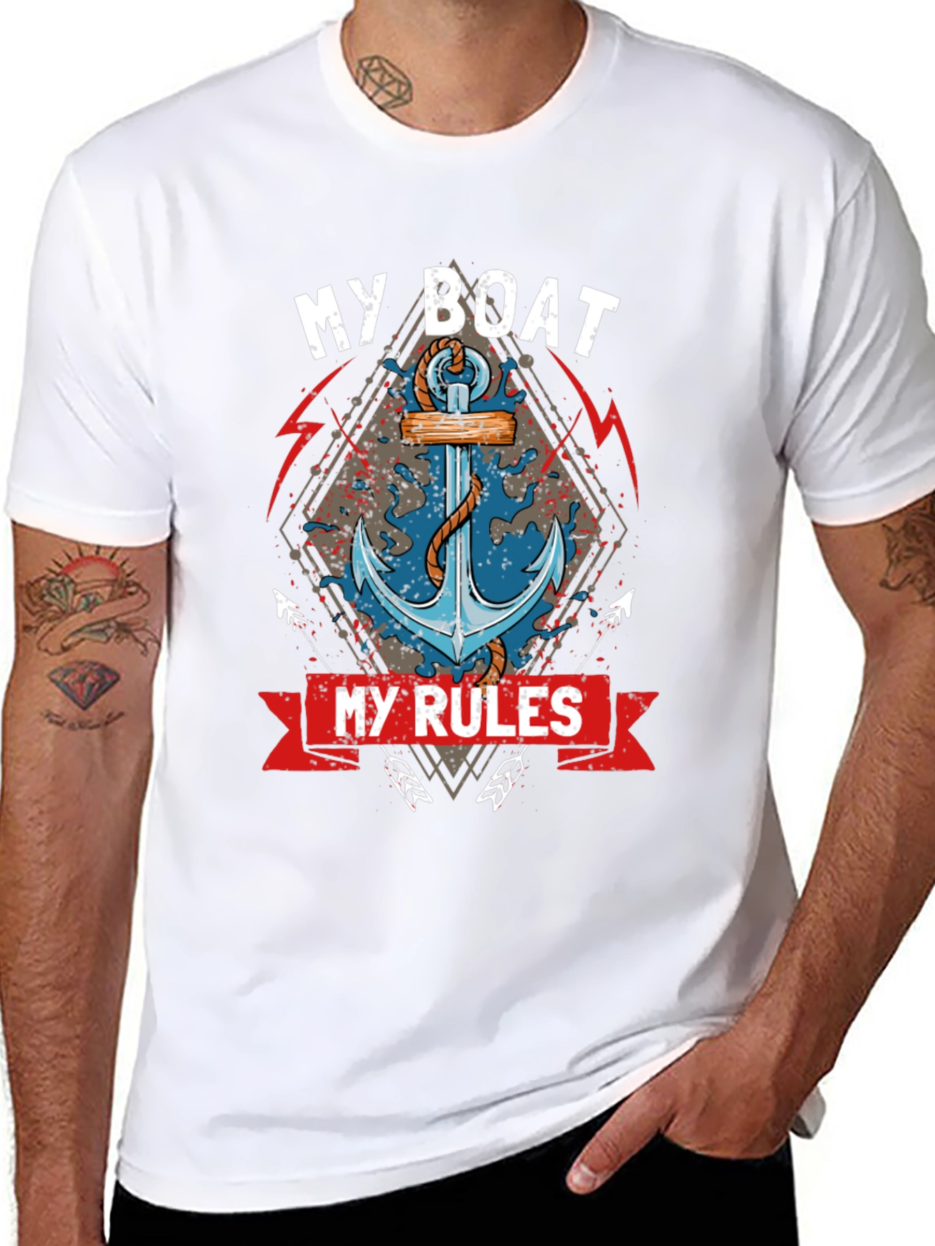 My Boat My Rules Graphic T-Shirt