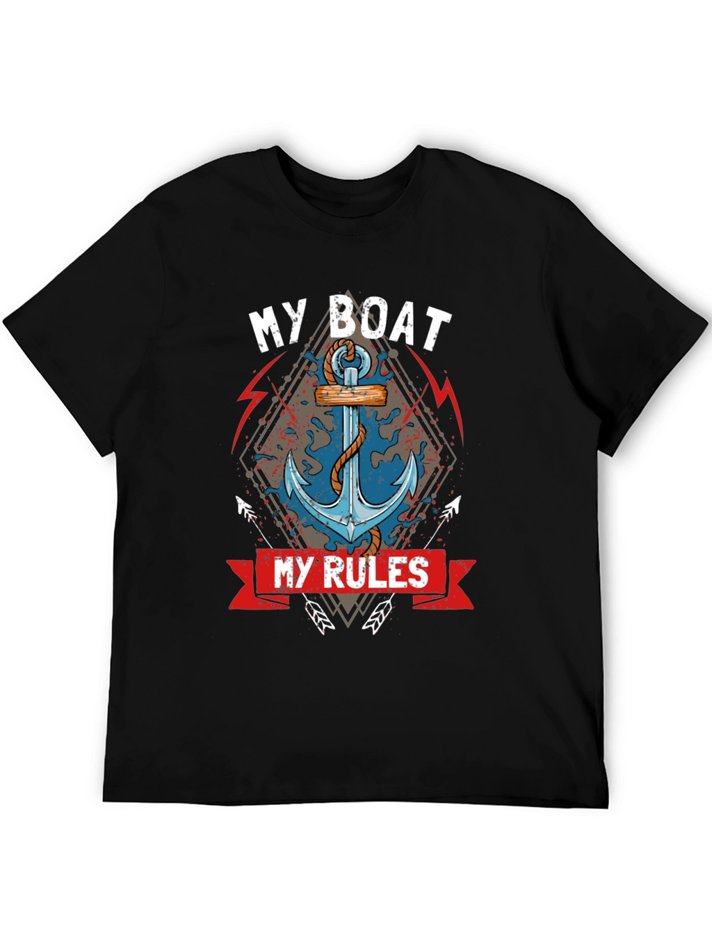 My Boat My Rules Graphic T-Shirt