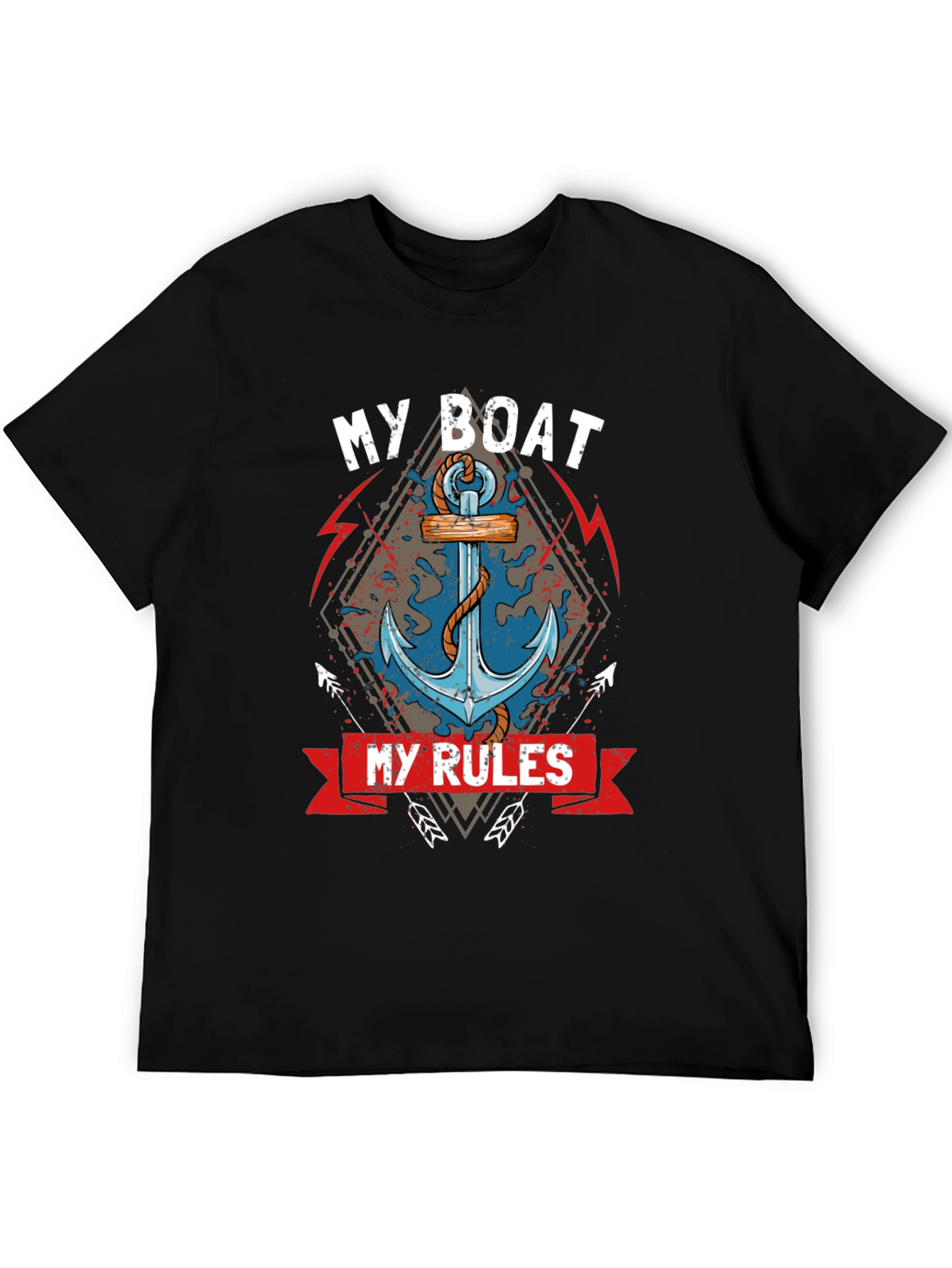 My Boat My Rules Graphic T-Shirt