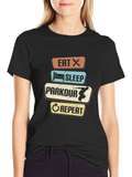 Eat Sleep Parkour Repeat T-Shirt