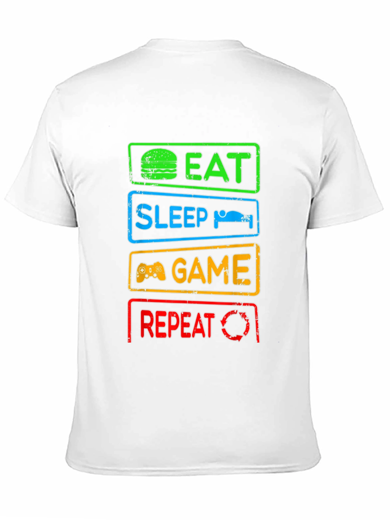 Eat Sleep Game Repeat Gamer T-Shirt