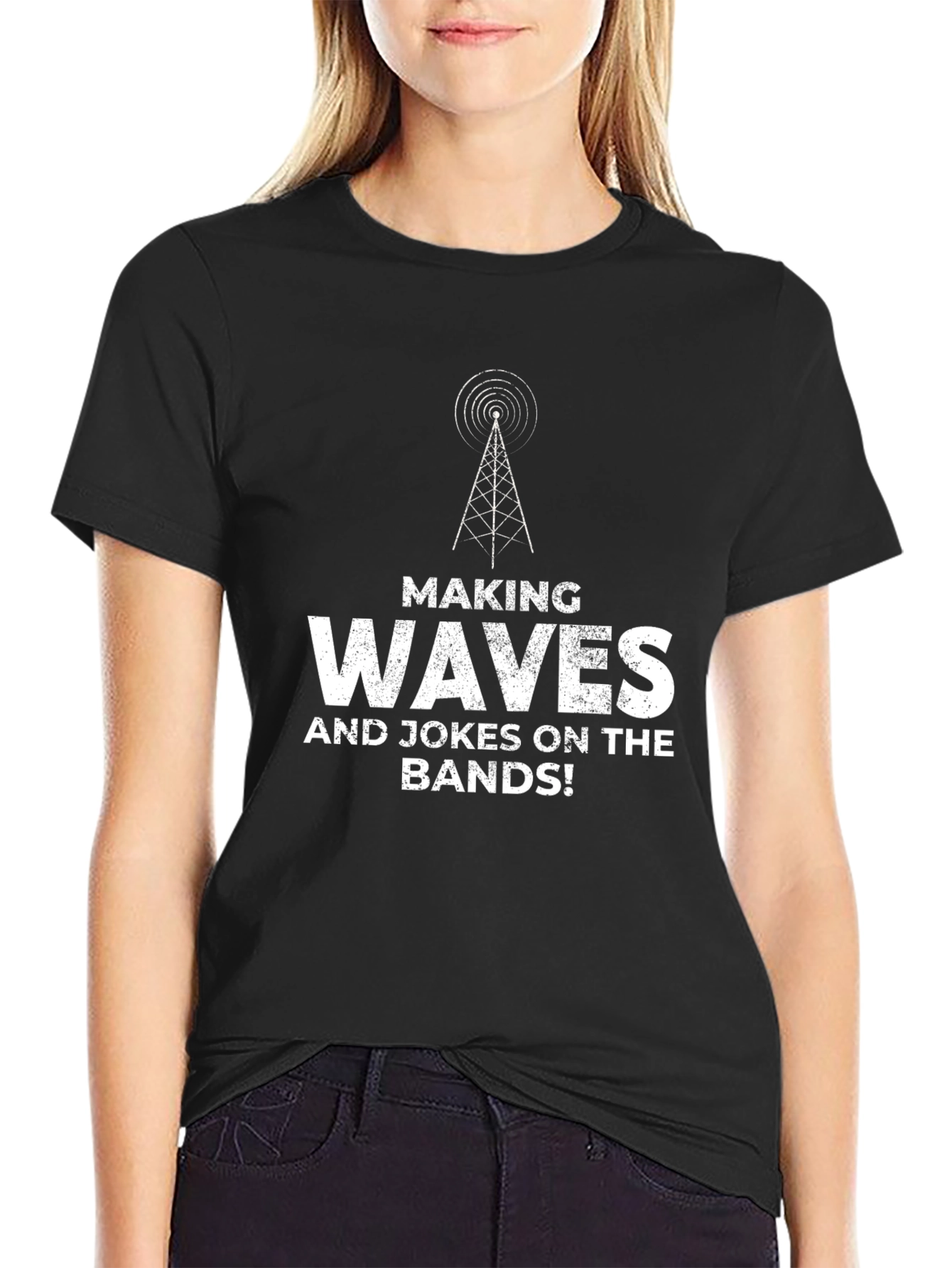 Making Waves T-Shirt - Radio Ham Operator Shirt