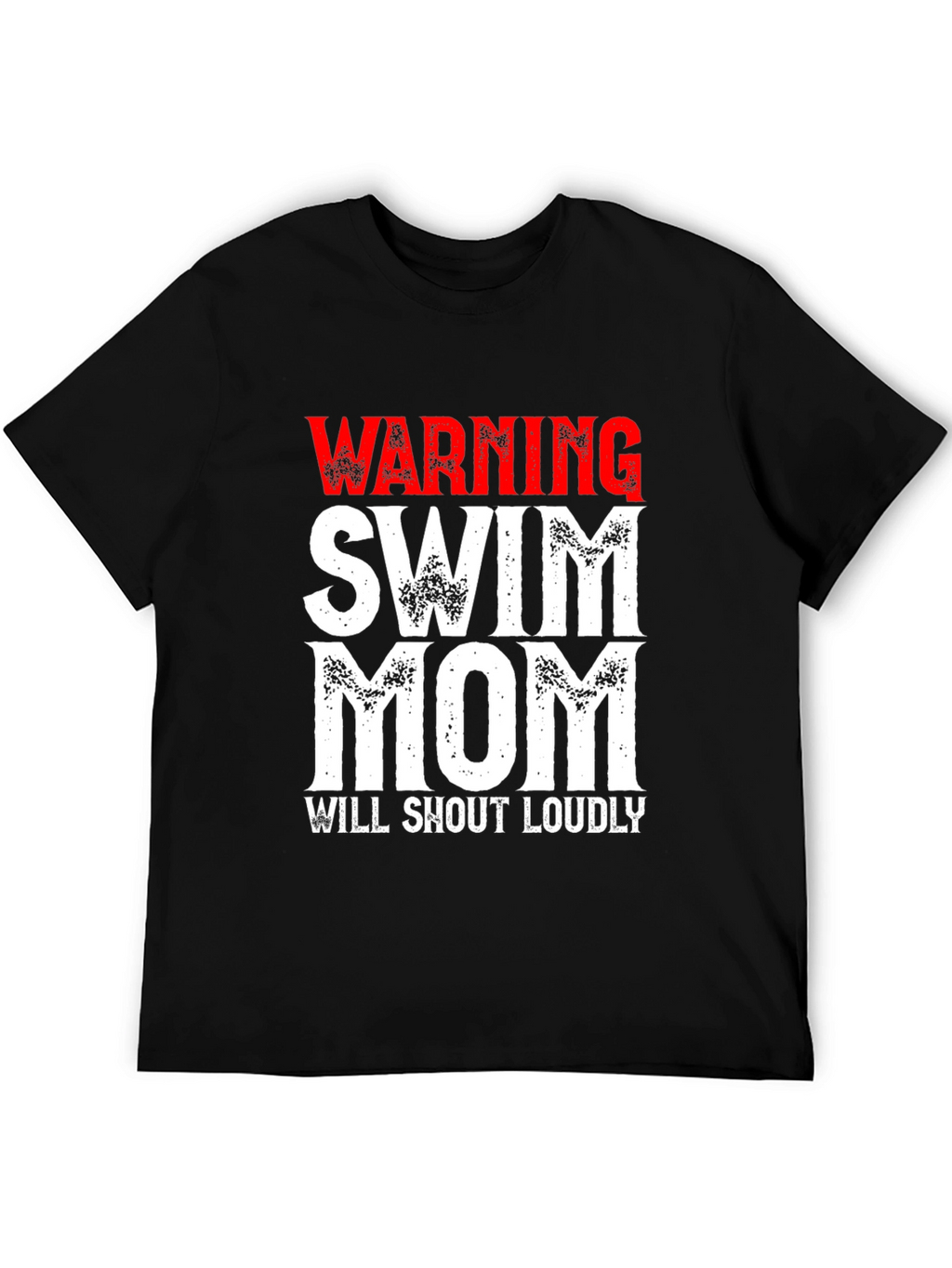 Warning Swim Mom T-Shirt