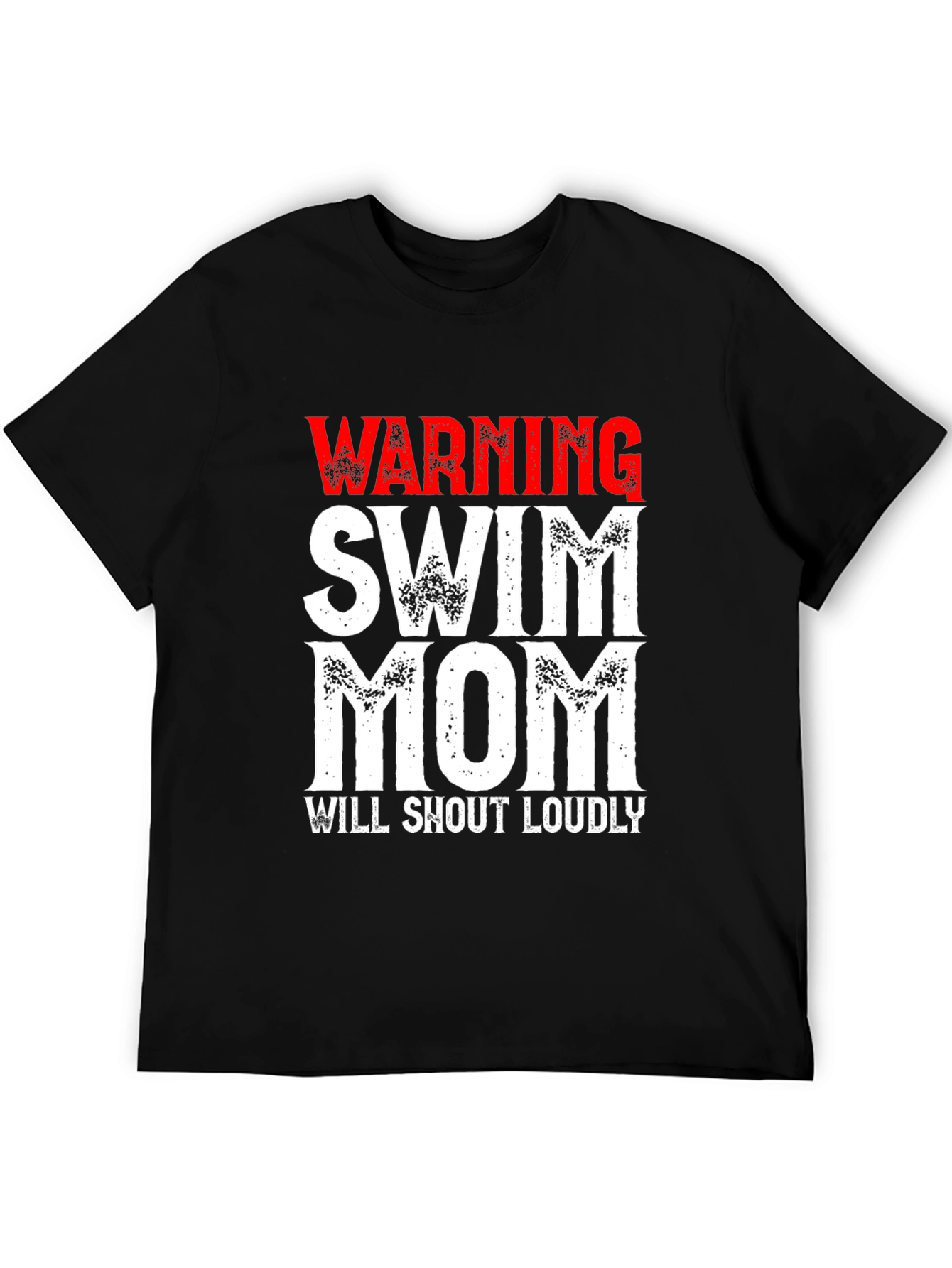 Warning Swim Mom T-Shirt