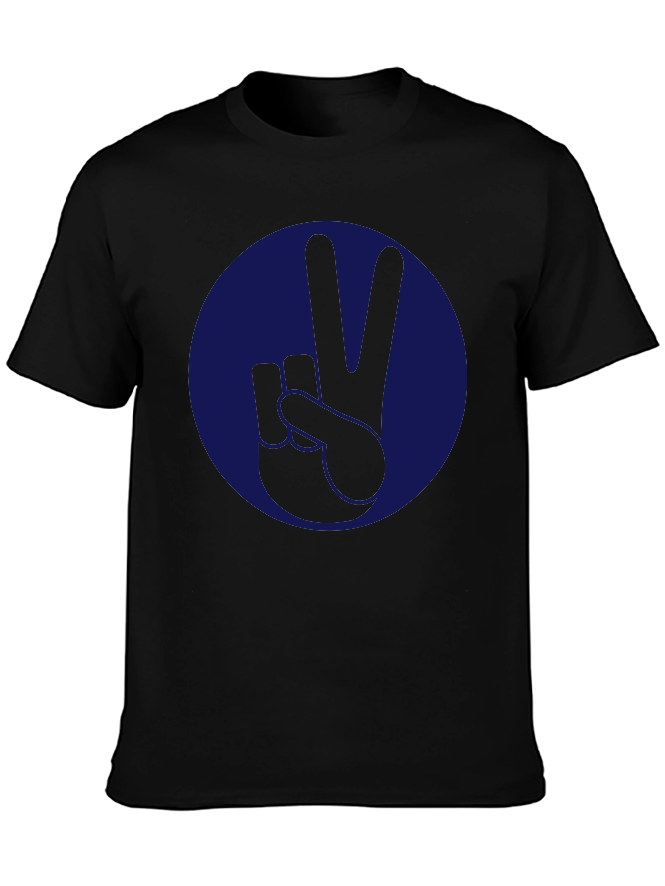 Peace Sign Graphic Tee - Stylish Comfort