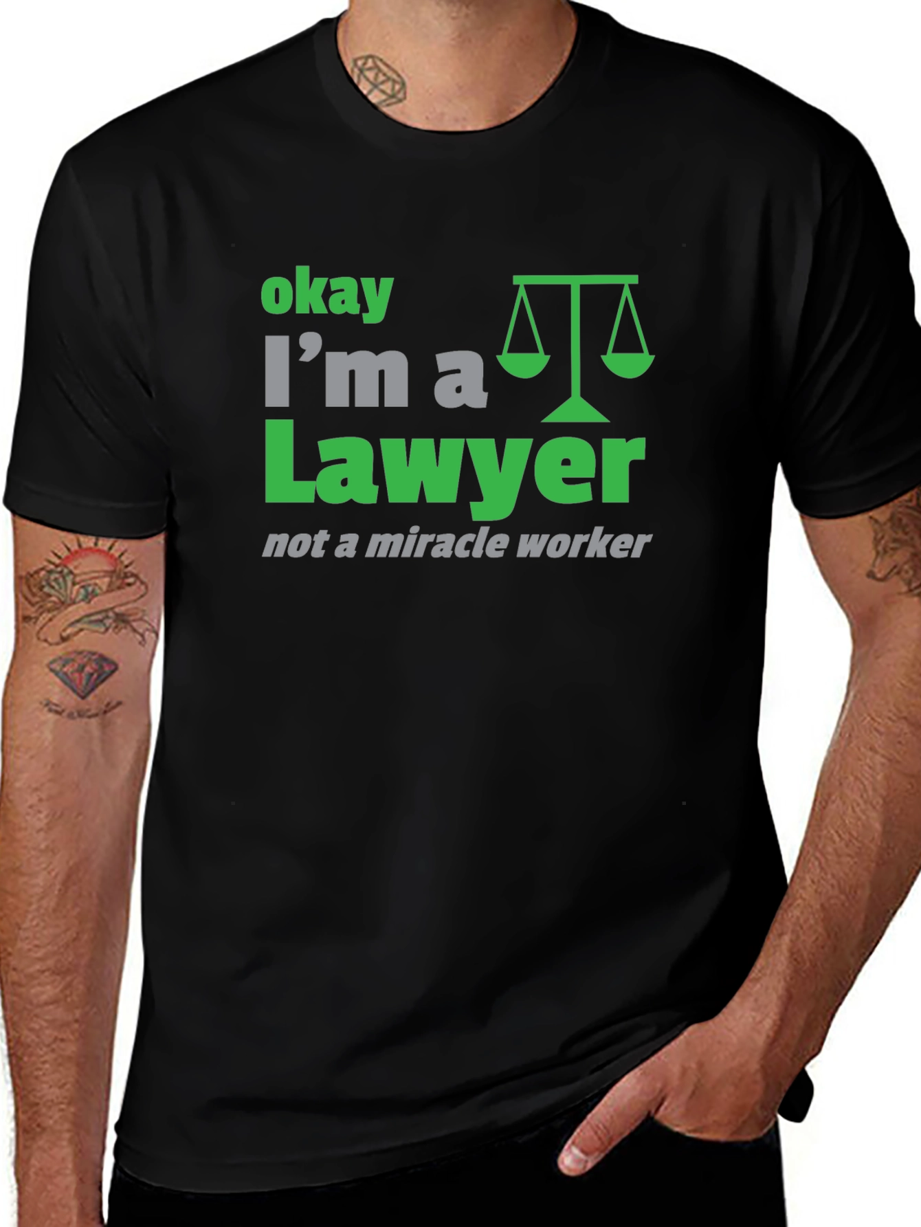 Lawyer Graphic T-Shirt - Funny Attorney Tee