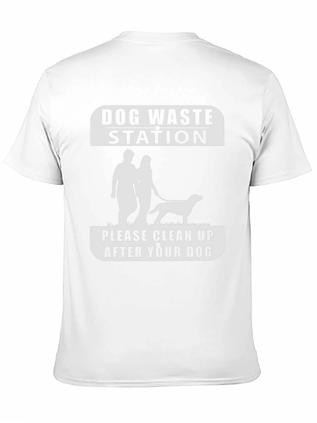 Dog Waste Station Novelty T-Shirt