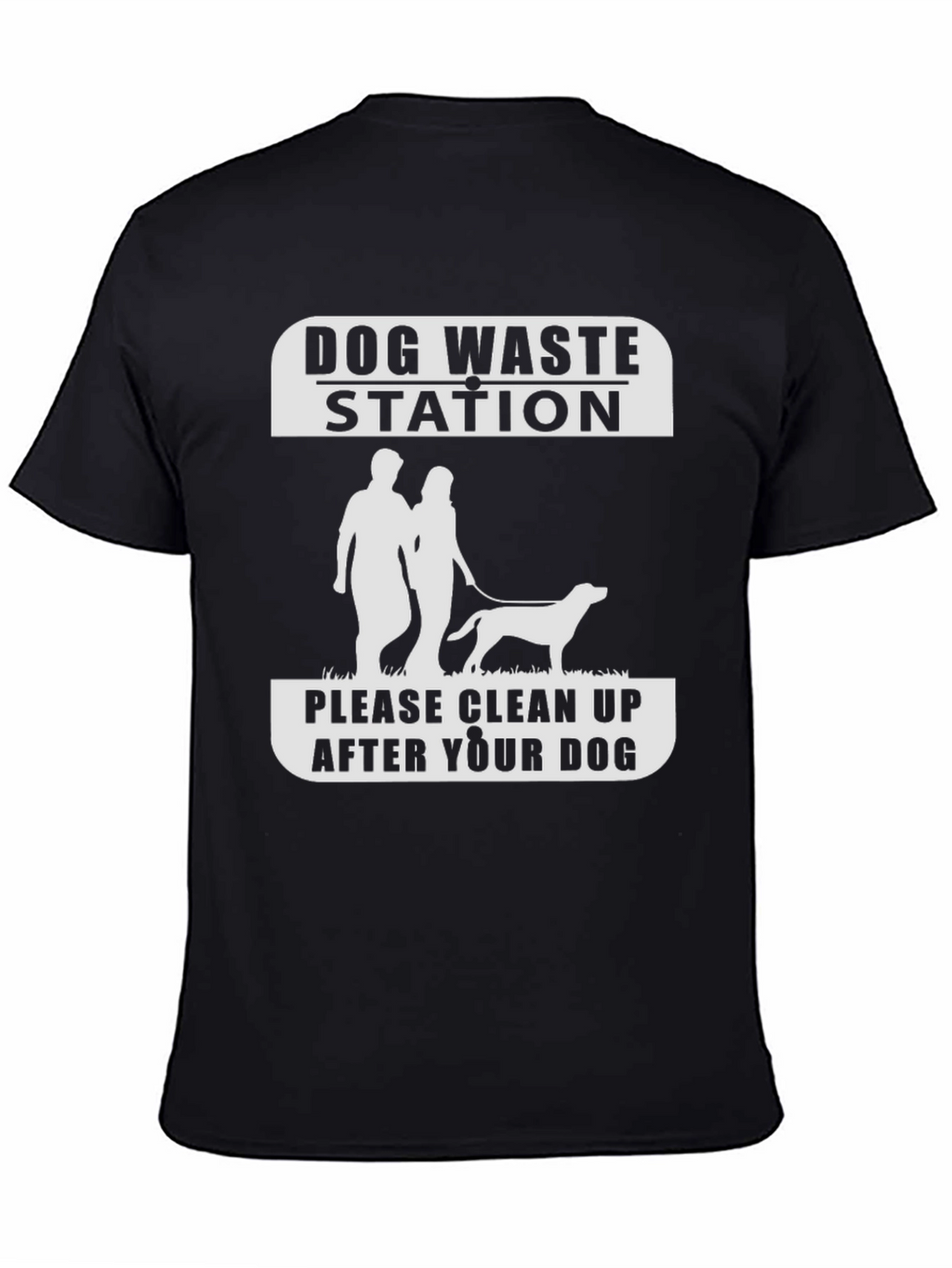 Dog Waste Station Novelty T-Shirt