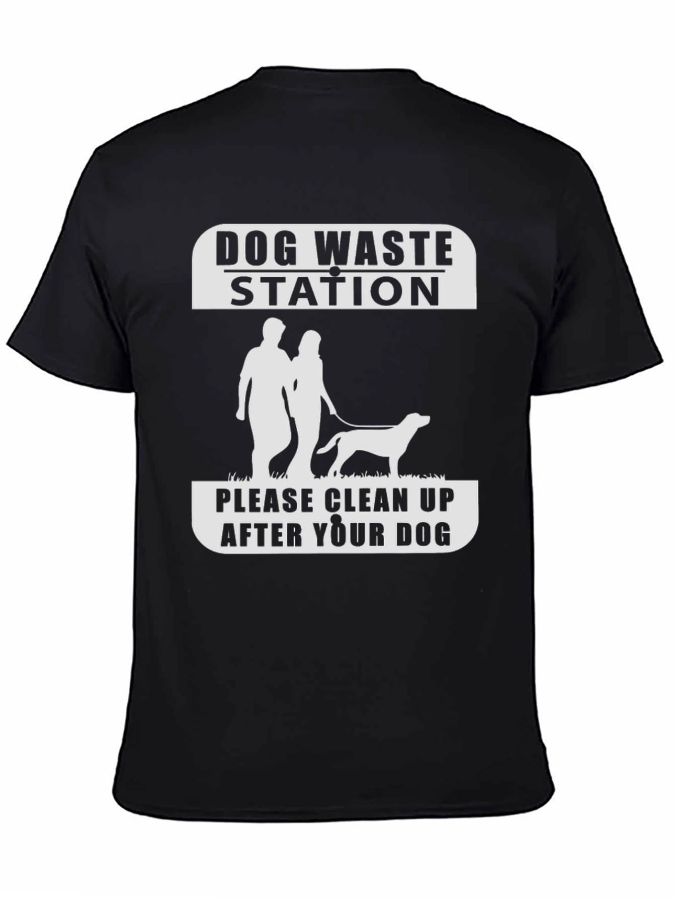 Dog Waste Station Novelty T-Shirt