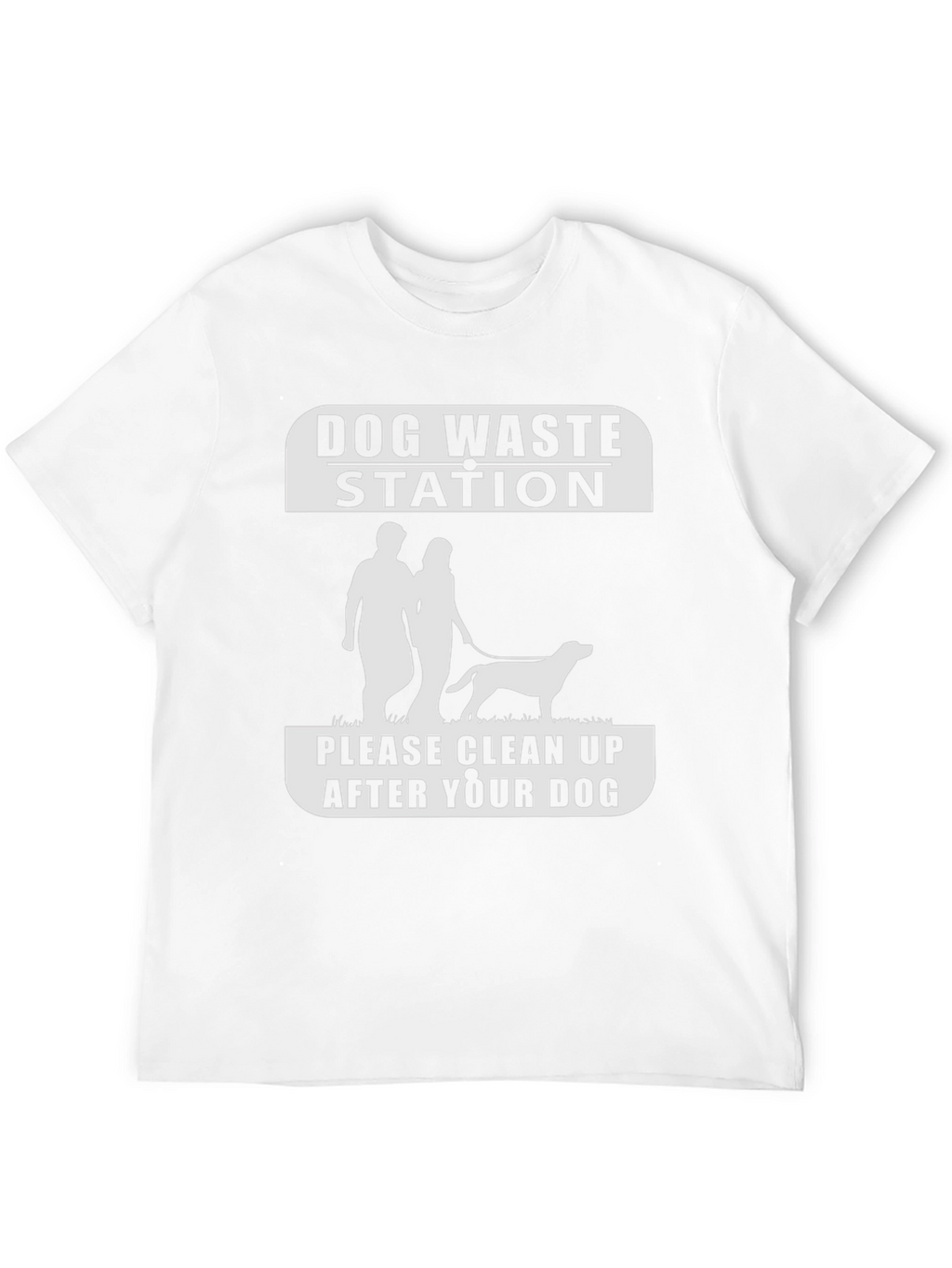 Dog Waste Station Novelty T-Shirt