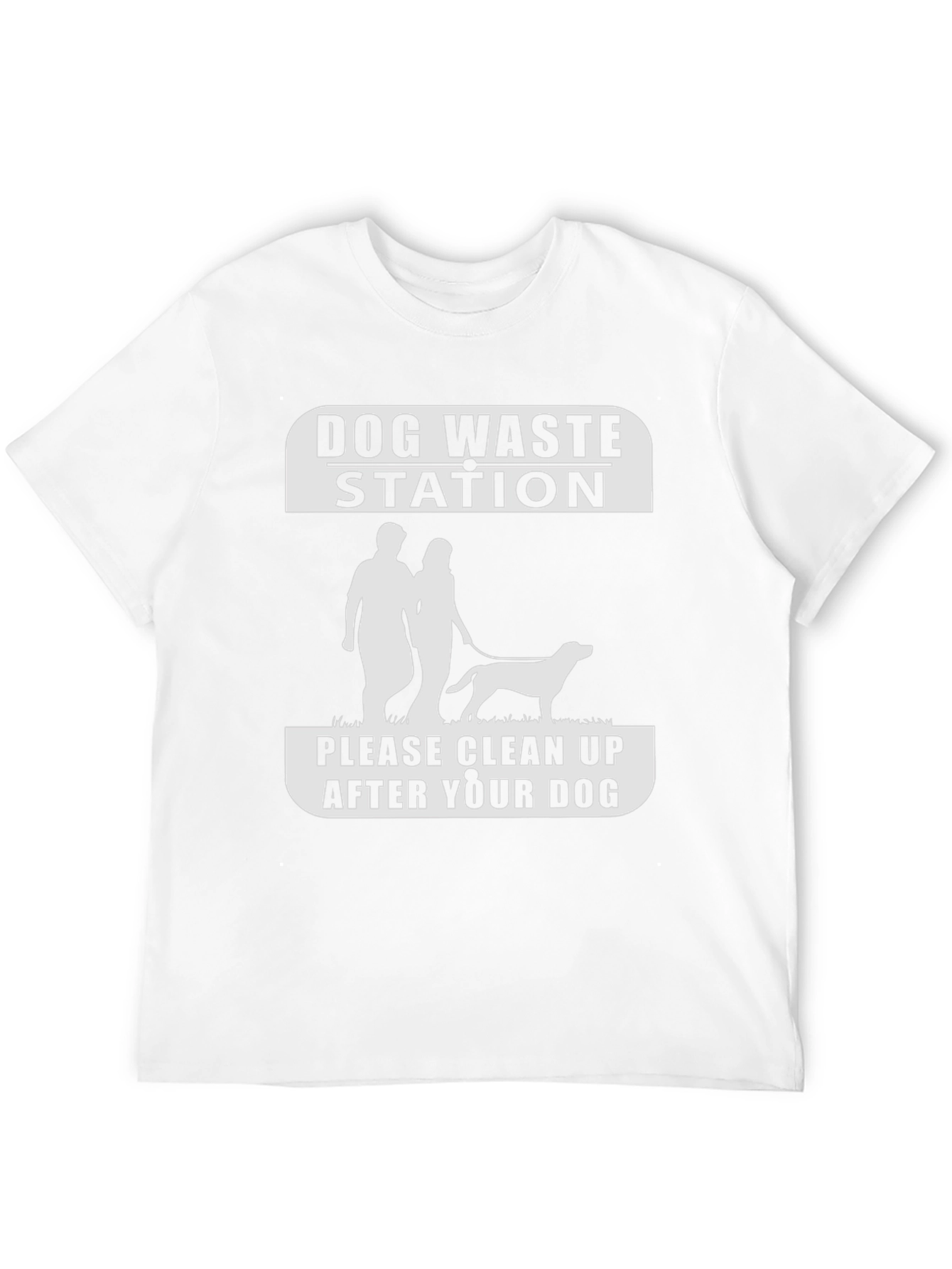 Dog Waste Station Novelty T-Shirt