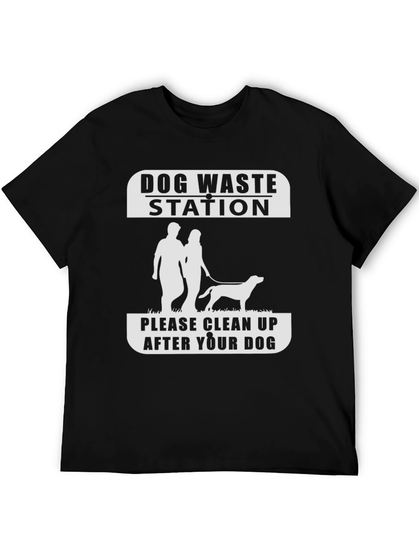 Dog Waste Station Novelty T-Shirt