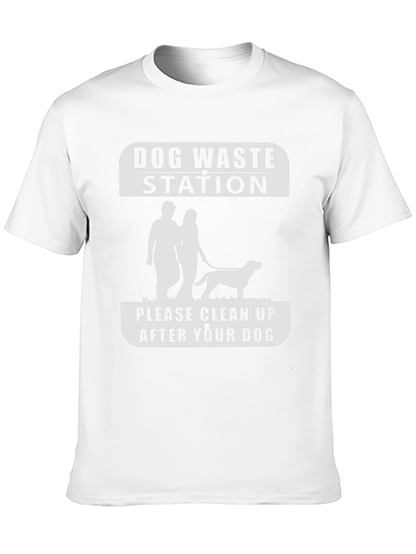 Dog Waste Station Novelty T-Shirt