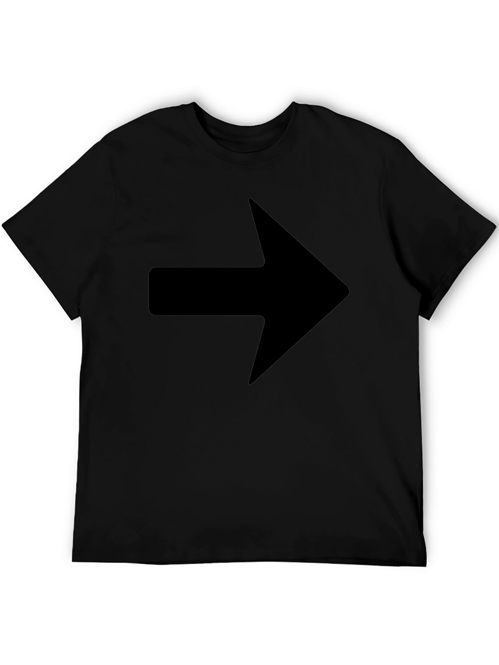 Right Arrow Graphic T-Shirt - Classic Design