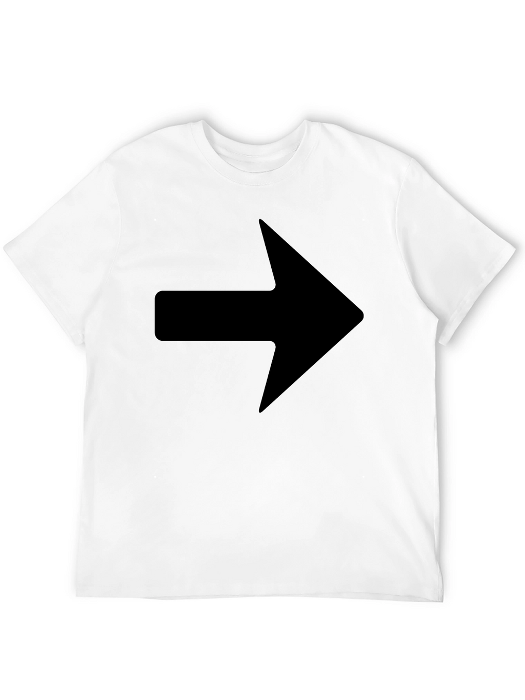 Right Arrow Graphic T-Shirt - Classic Design