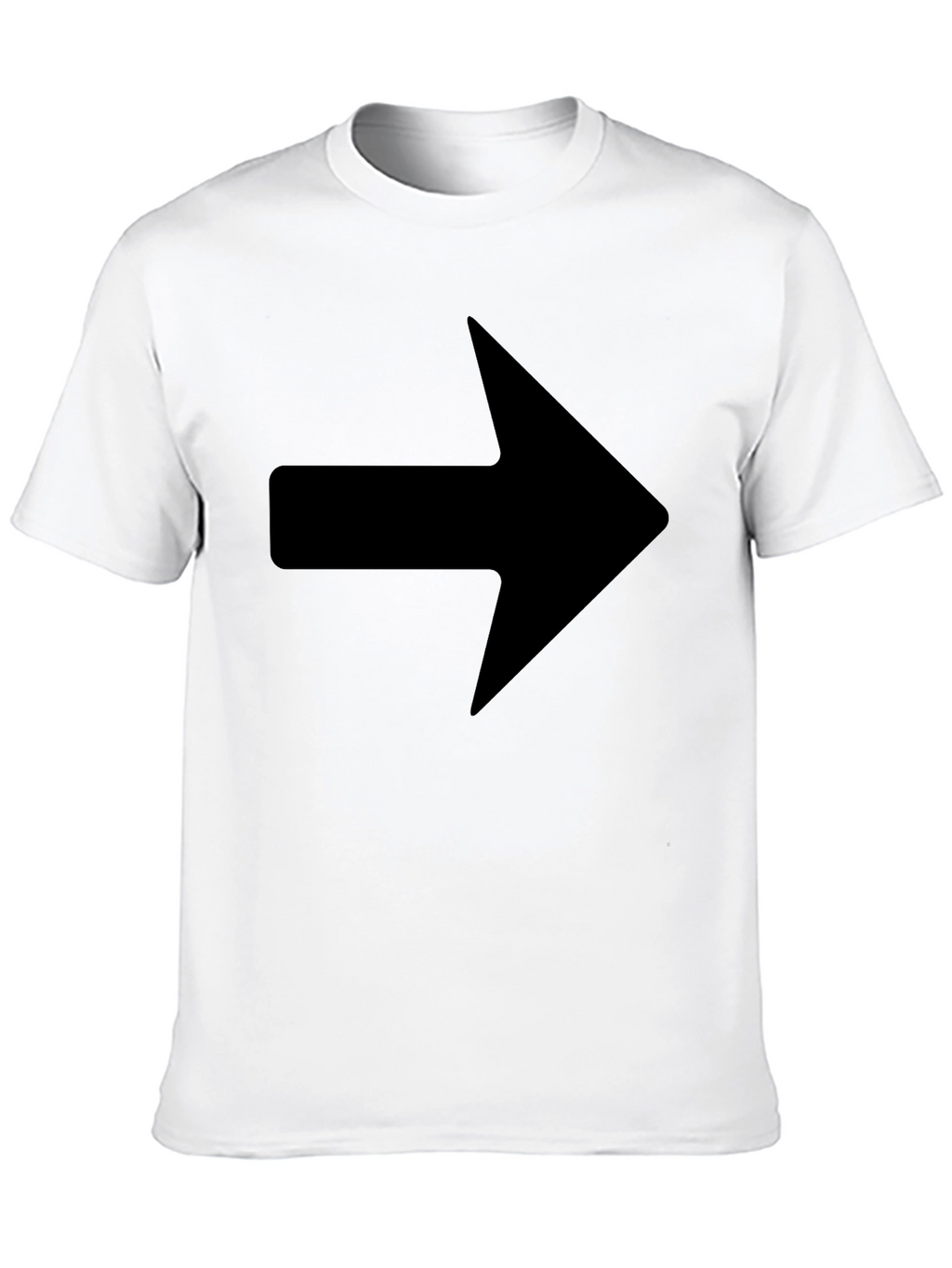 Right Arrow Graphic T-Shirt - Classic Design
