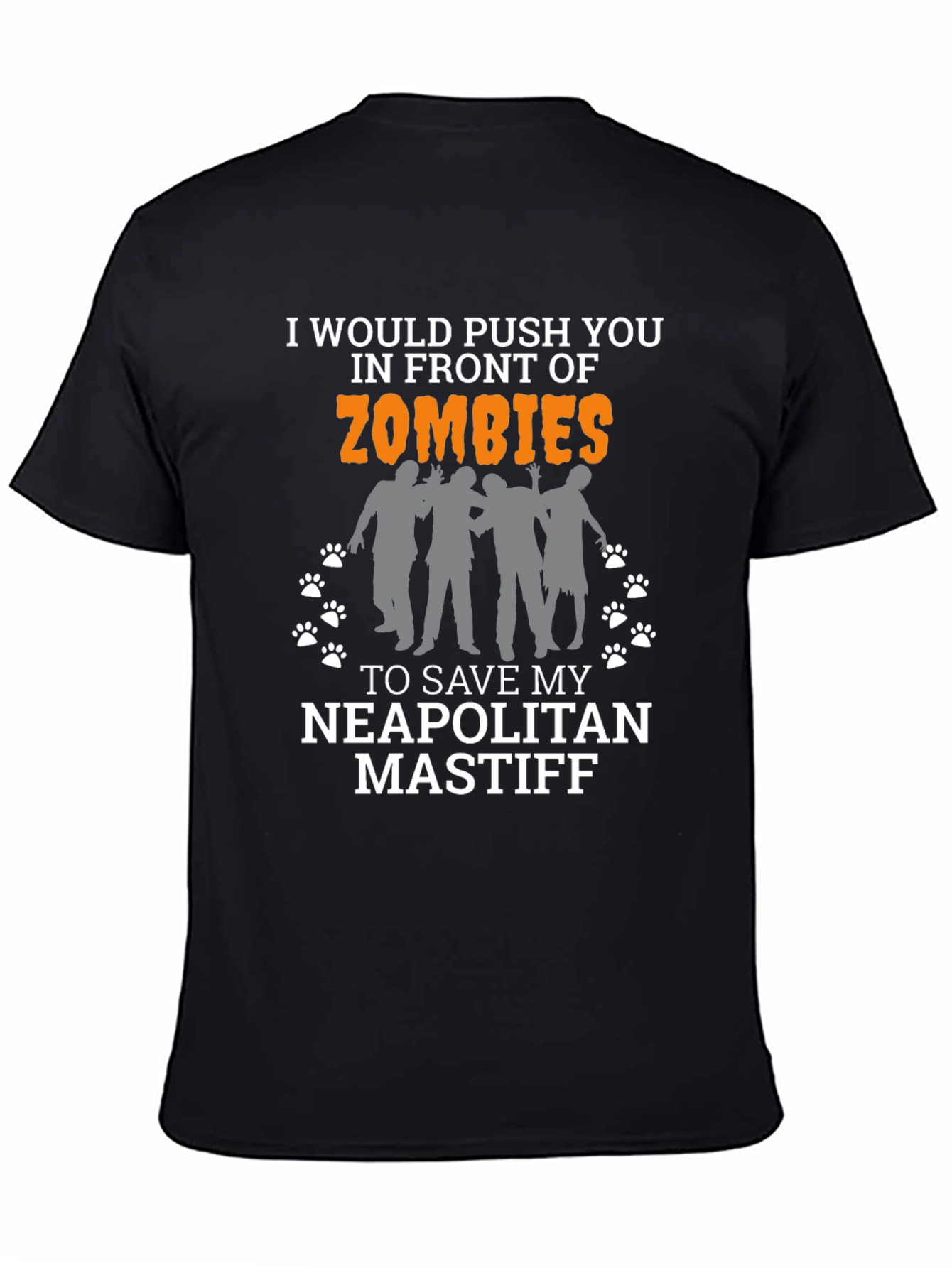 I Would Push You in Front of Zombies T-Shirt