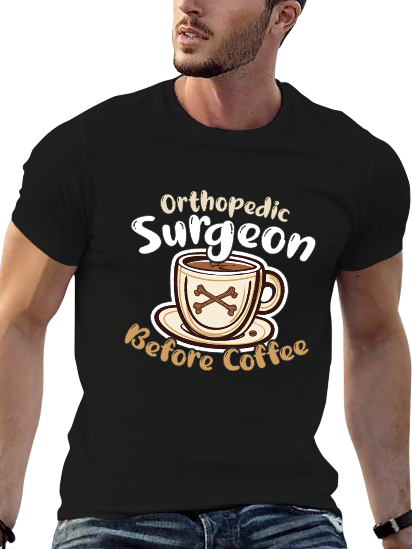 Orthopedic Surgeon Before Coffee T-Shirt
