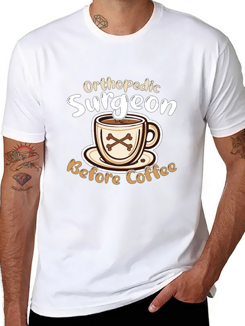 Orthopedic Surgeon Before Coffee T-Shirt