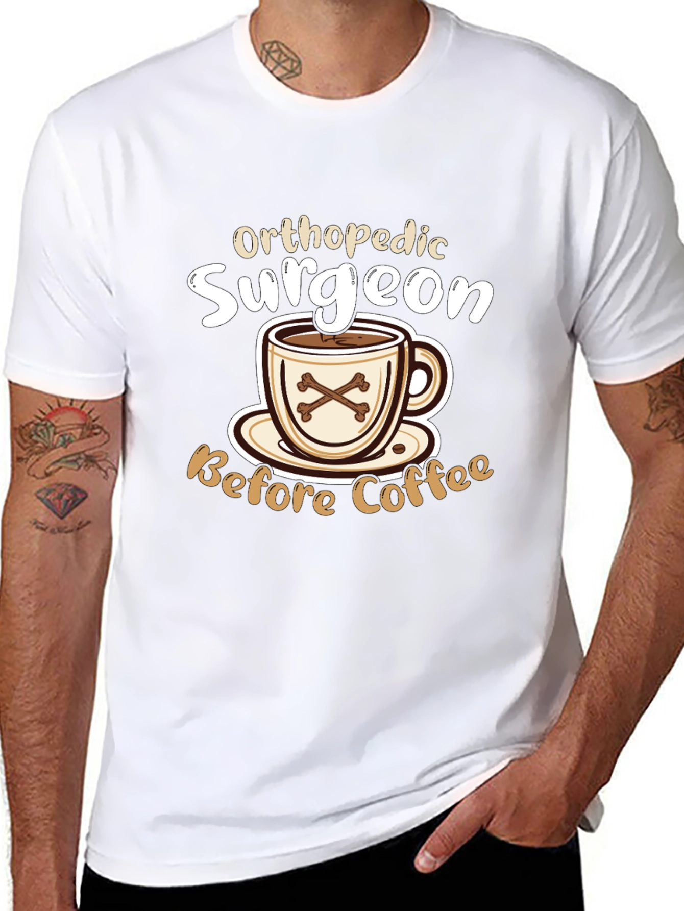 Orthopedic Surgeon Before Coffee T-Shirt