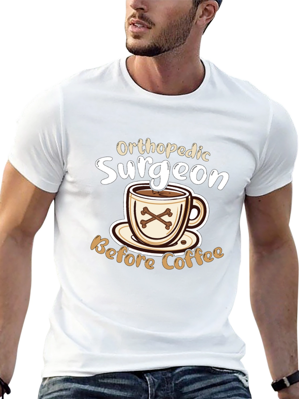 Orthopedic Surgeon Before Coffee T-Shirt