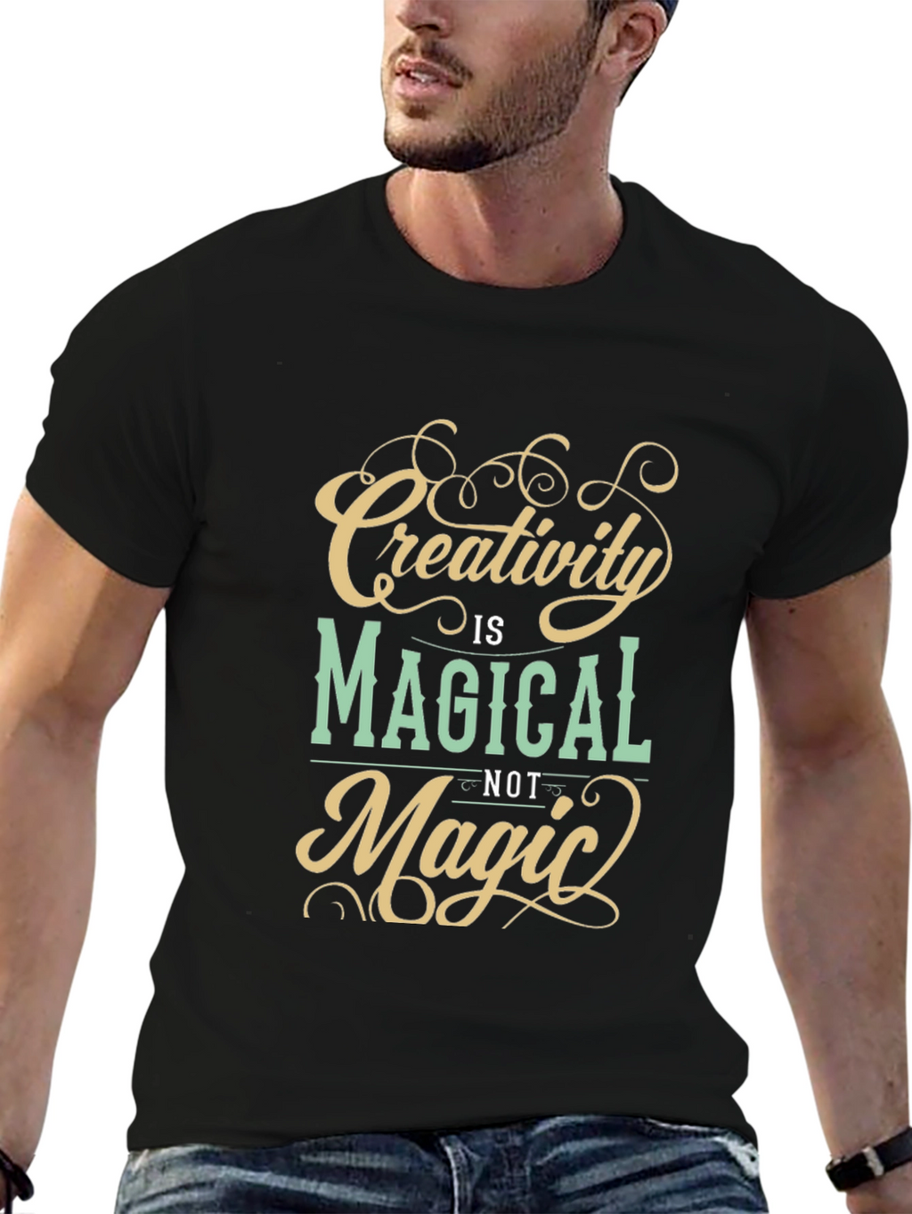 Creativity is Magical Tee - Mens Graphic T-Shirt