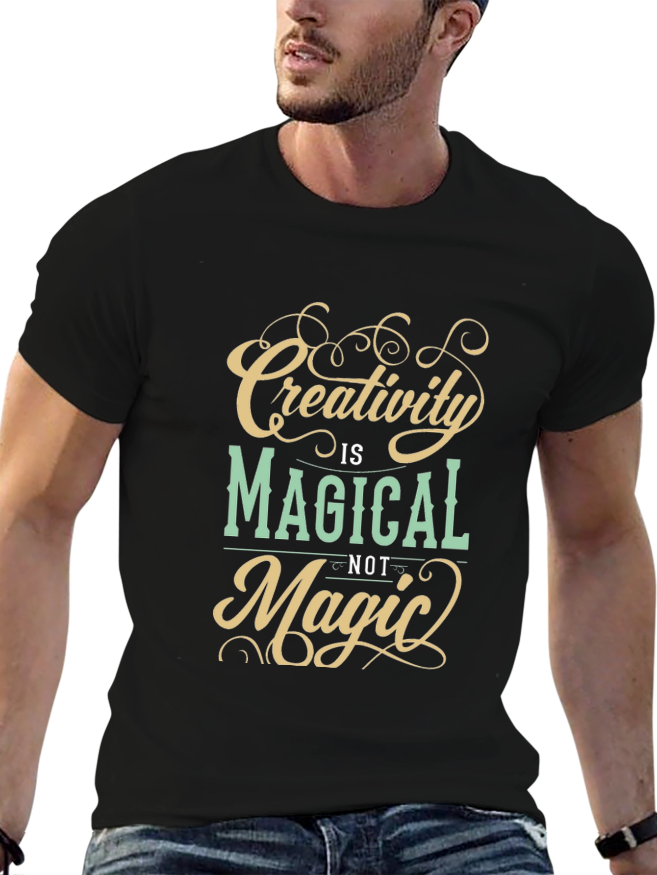 Creativity is Magical Tee - Mens Graphic T-Shirt