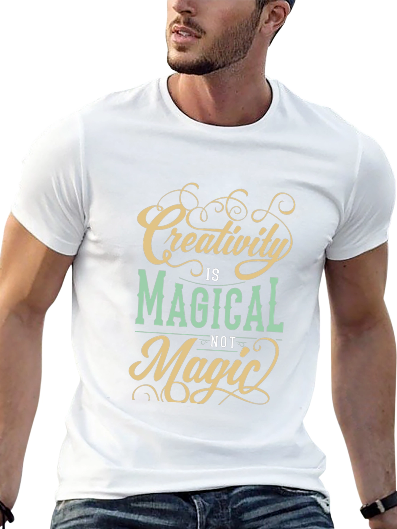 Creativity is Magical Tee - Mens Graphic T-Shirt